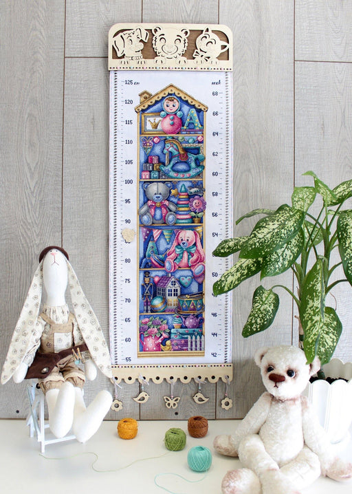 Height Chart Toys SNV-736 Cross-stitch kit - Wizardi