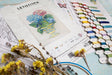 Hydrangea Blooms L8065 Counted Cross Stitch Kit - Wizardi