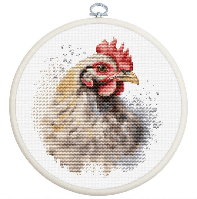 The Chicken BC216L Counted Cross-Stitch Kit