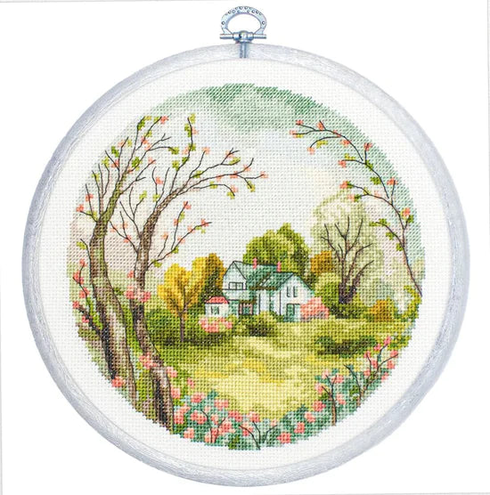 The Spring BC219L Counted Cross-Stitch Kit
