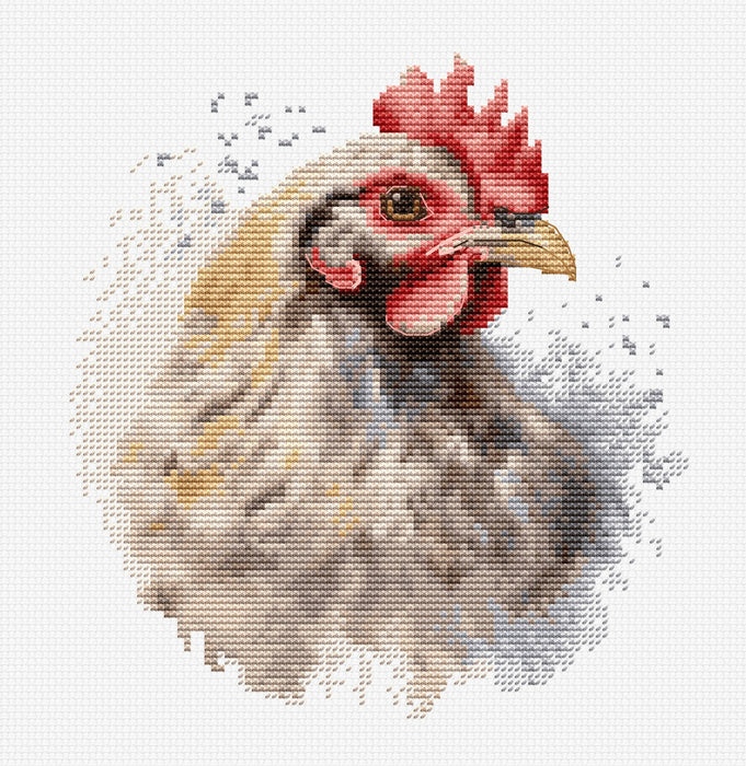 The Chicken BC216L Counted Cross-Stitch Kit