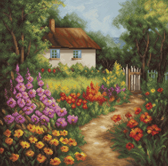 The Country House BU5029L Counted Cross-Stitch Kit