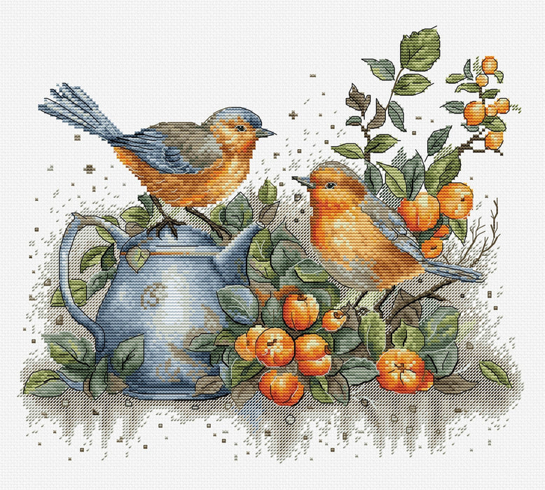 Song of The Birds BU5031L Counted Cross-Stitch Kit