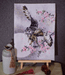 In Sakura Flowers PK-017 Counted Cross Stitch Kit - Wizardi