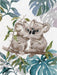 Koalas 1347 Counted Cross Stitch Kit - Wizardi
