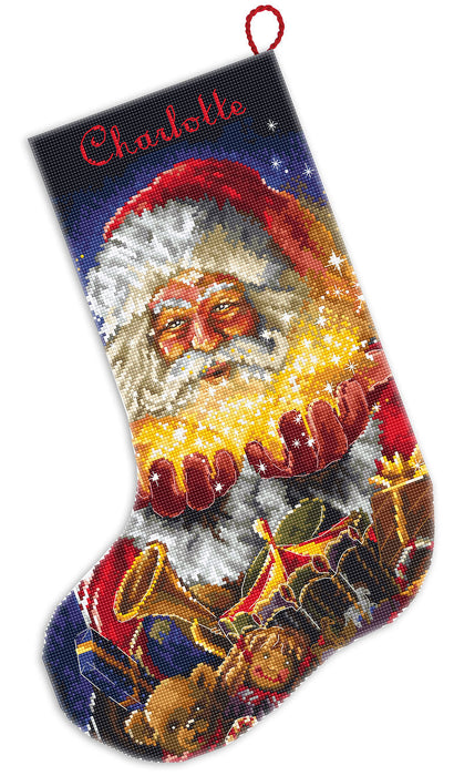 Christmas miracle Stocking L8050 Counted Cross Stitch Kit