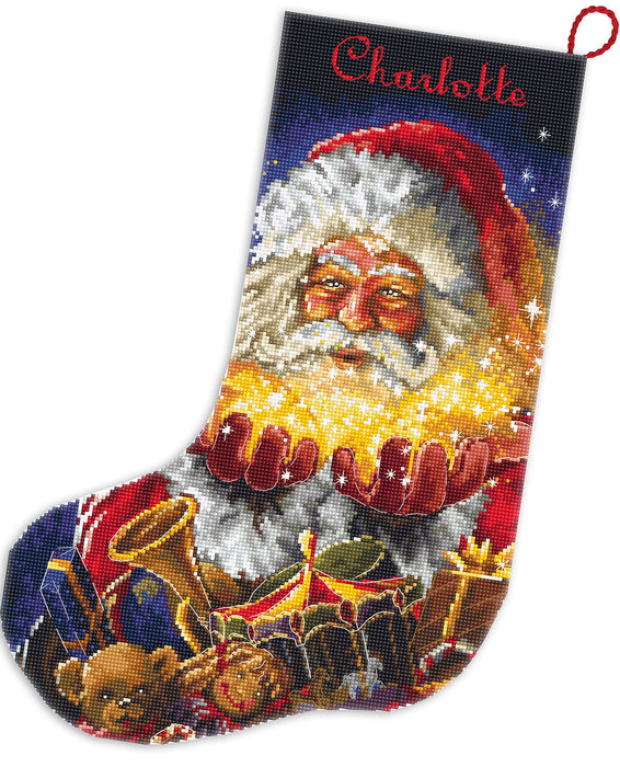Christmas miracle Stocking L8050 Counted Cross Stitch Kit