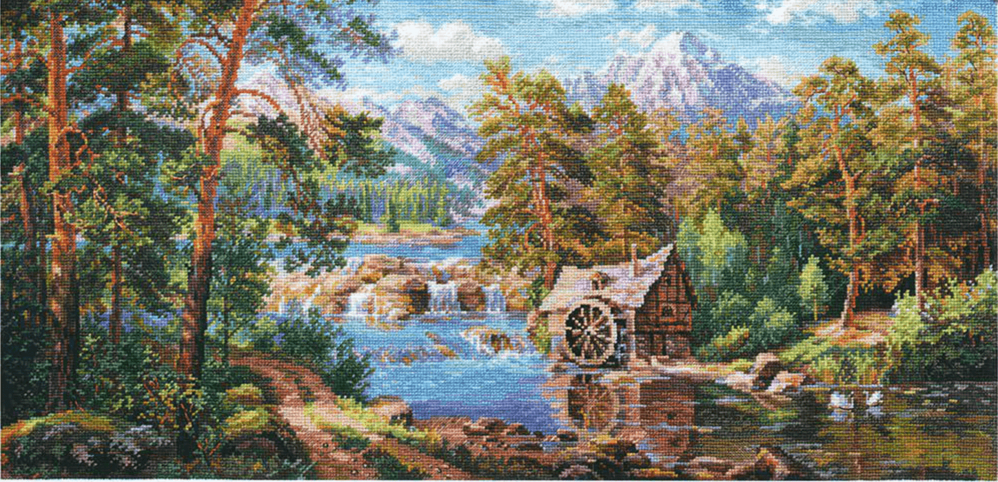 Landscape with a Watermill 3-17 - Wizardi