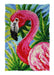 Latch hook rug kit "Flamingo" 4151 - Wizardi