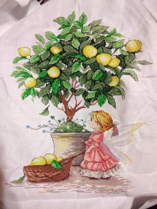 Lemon Fairy SNV-547 Cross-stitch kit - Wizardi