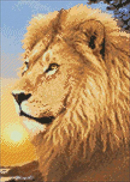 Lion King WD070 10.6 x 14.9 inches - Wizardi