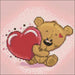 Little Bear's Heart WD2299 7.9 x 7.9 inches - Wizardi