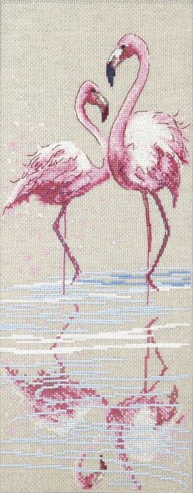 Cross-stitch kit M-295C Series "At the water"