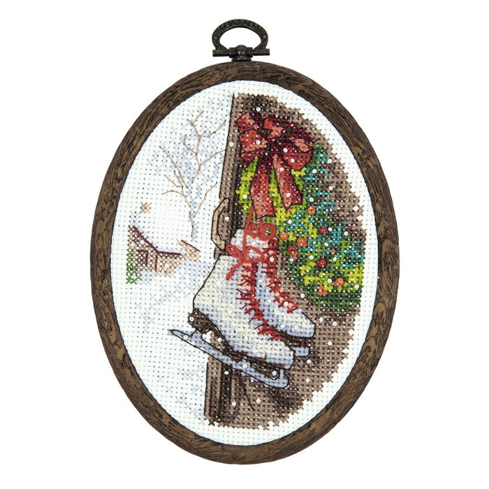 M-503C Counted cross stitch kit series "Preparing for the Holidays"