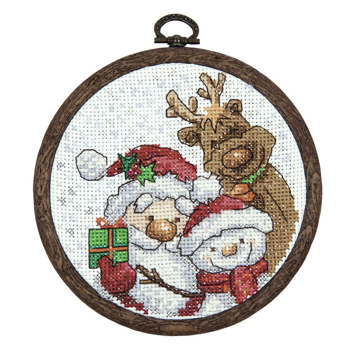 M-504C Counted cross stitch kit series "New Year Stories"