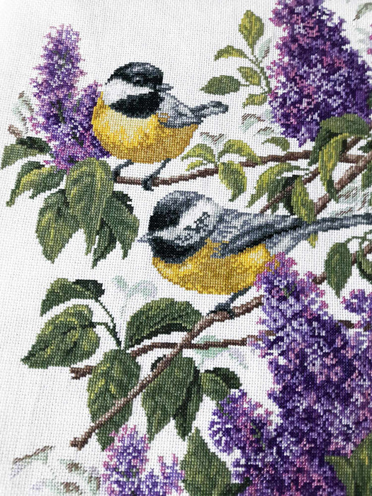 Charming Lilac M227 Counted Cross Stitch Kit