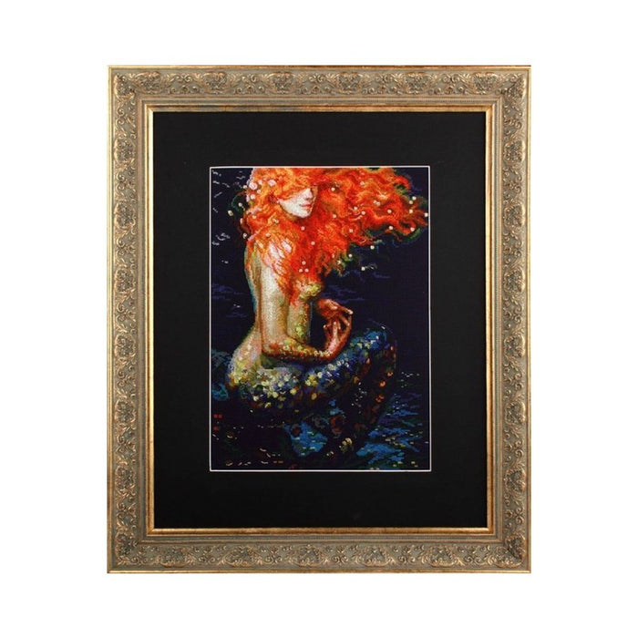 Red mermaid M596 Counted Cross Stitch Kit