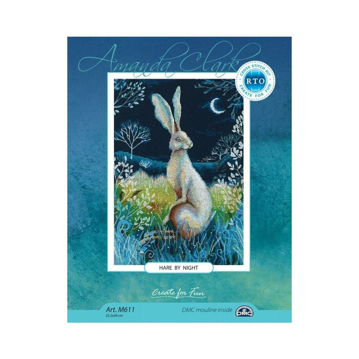 Hare by night M611 Counted Cross Stitch Kit