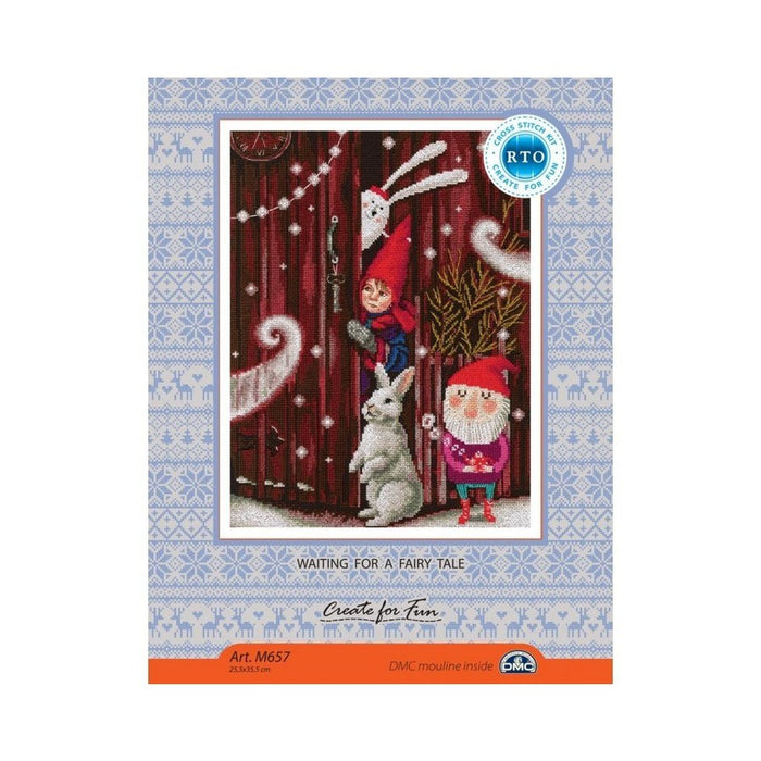 Waiting for a fairy tale M657 Counted Cross Stitch Kit