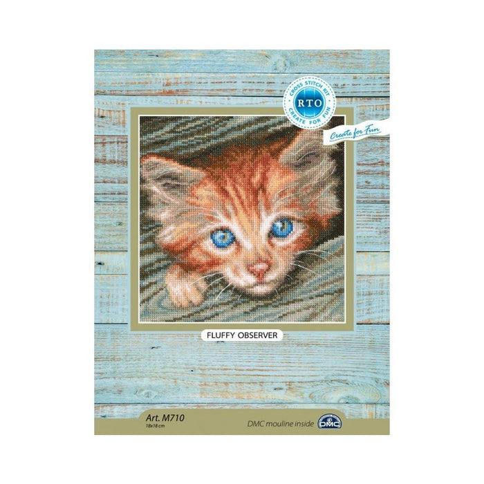 Fluffy observer M710 Counted Cross Stitch Kit