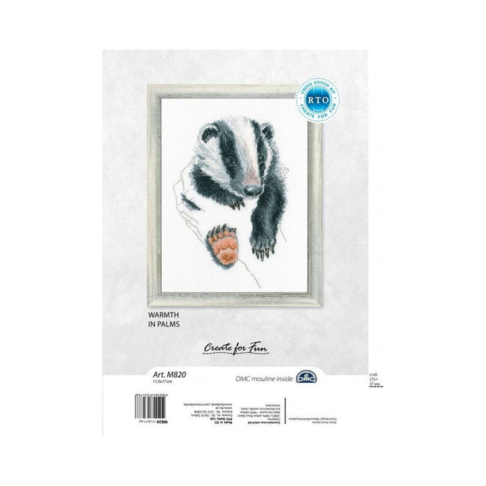 Warmth in palms M820 Counted Cross Stitch Kit