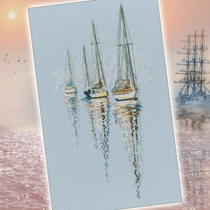 With the flavour of salt, wind and sun M850 Counted Cross Stitch Kit