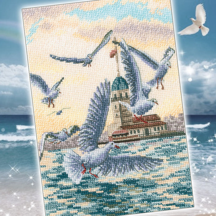 With the flavour of salt, wind and sun M851 Counted Cross Stitch Kit