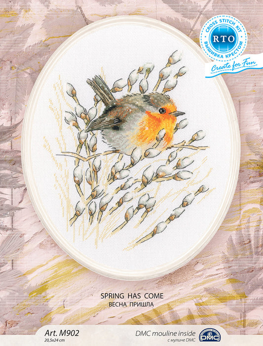 Spring has come M902 Counted Cross Stitch Kit