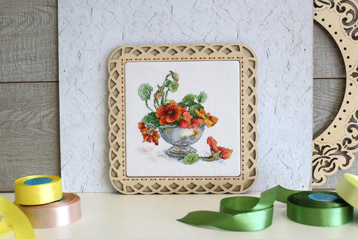 Nasturtium SM-610 Cross-stitch kit - Wizardi