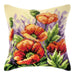 Needlepoint Cushion Kit  "Poppies on meadow" 9123 - Wizardi