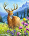 Noble Deer  WD2496 Diamond painting kit - Wizardi
