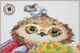 Owl with Flowers SV-16 - Wizardi