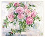 Peonies by the window  2-51 Cross-stitch kit - Wizardi