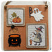 Pumpkin Season Cross Stitch Kit with Frame DI-50 - Wizardi