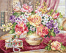 Roses in the Living Room 2-50 Cross-stitch kit - Wizardi