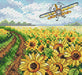 Sea of Sunflowers SM-519 Cross-stitch kit - Wizardi
