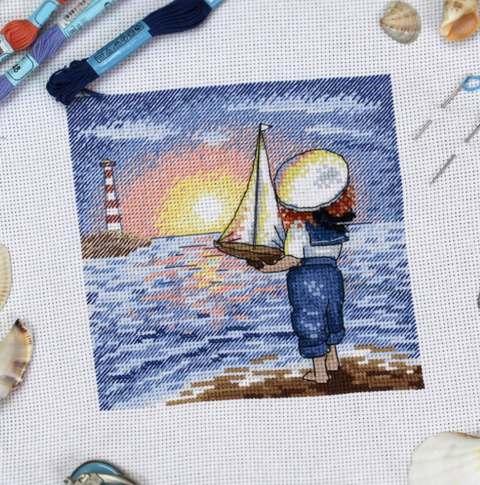 A Long Journey SM-601 Counted Cross-Stitch Kit