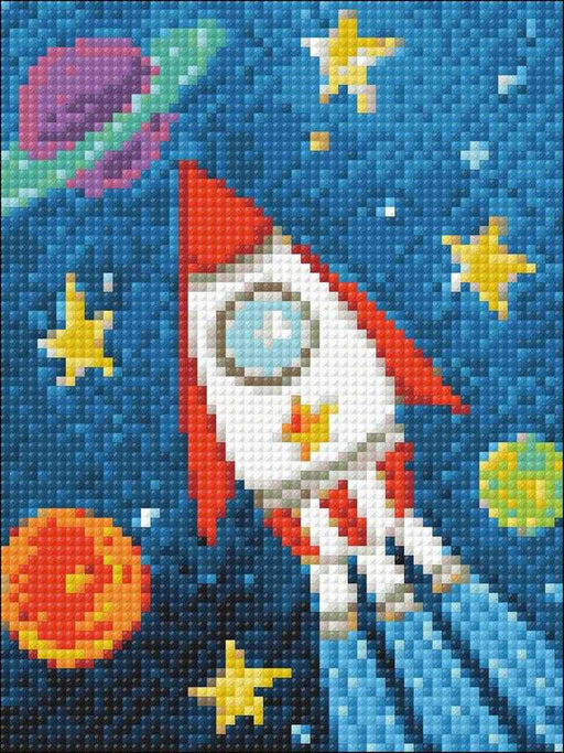 Space Ship WD275 5.9 x 7.9 inches - Wizardi