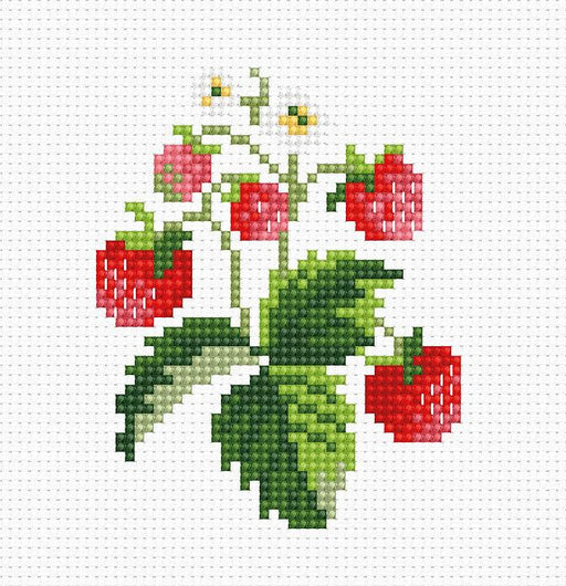 Strawberries B015L Counted Cross-Stitch Kit - Wizardi