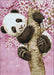 Sweet Panda WD076 10.6 x 14.9 inches - Wizardi