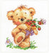 Sweet tooth Teddy Bear 0-71 Cross-stitch kit - Wizardi
