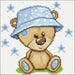 Diamond painting kit Teddy Bear Crafting Spark 7.9 x 7.9 in CS2710 - Wizardi