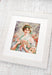 The Girl with Roses B553L Counted Cross-Stitch Kit - Wizardi