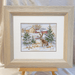 Winter day. Brown hare  1-31 Counted Cross-Stitch Kit - Wizardi