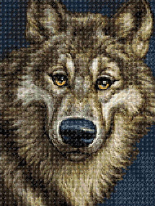 Diamond painting kit Wolf Crafting Spark 14.9 x 10.6 in CS2574 - Wizardi